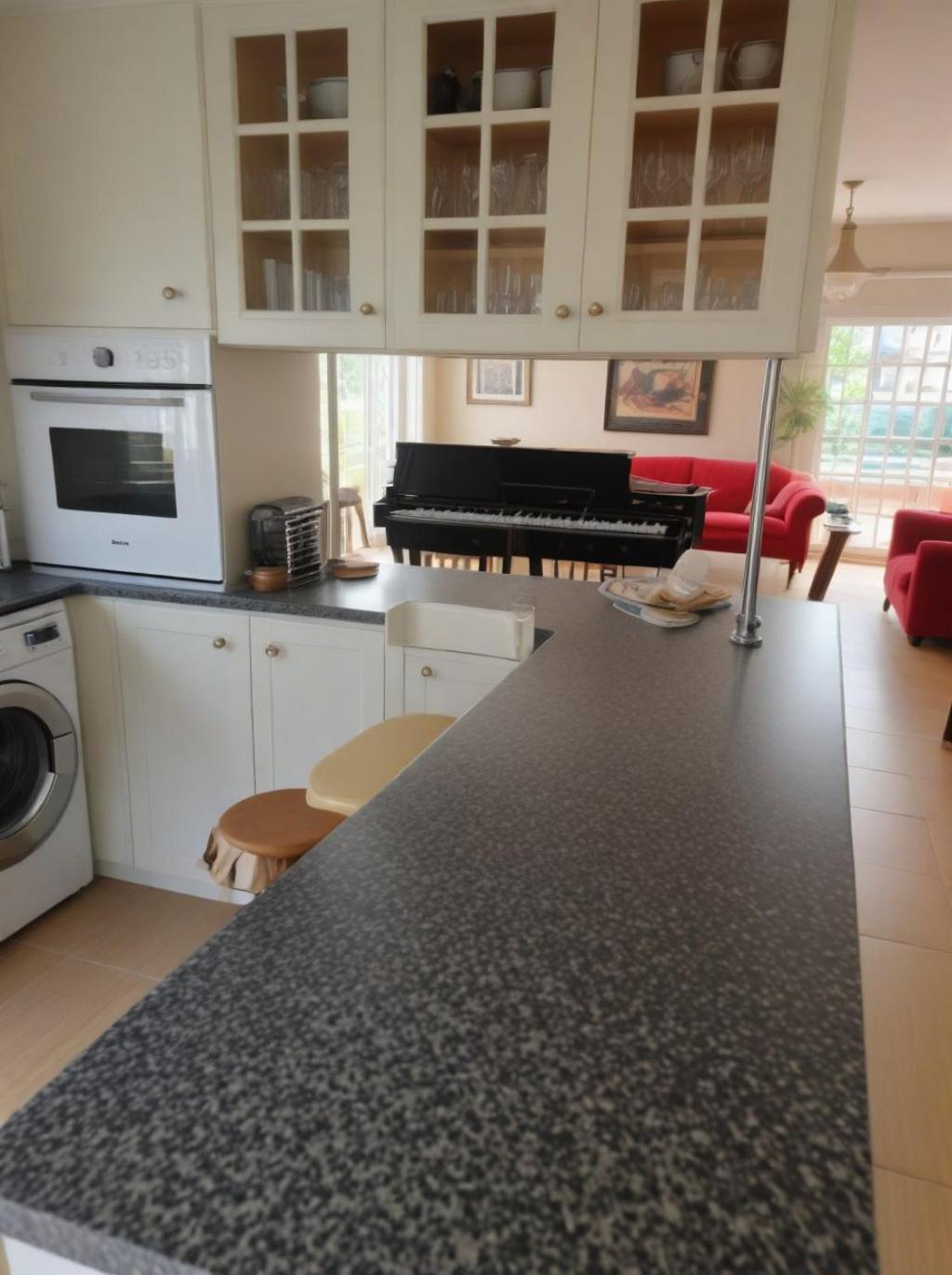 Three Bedroom With Fireplace And Piano Ferienhaus Paphos