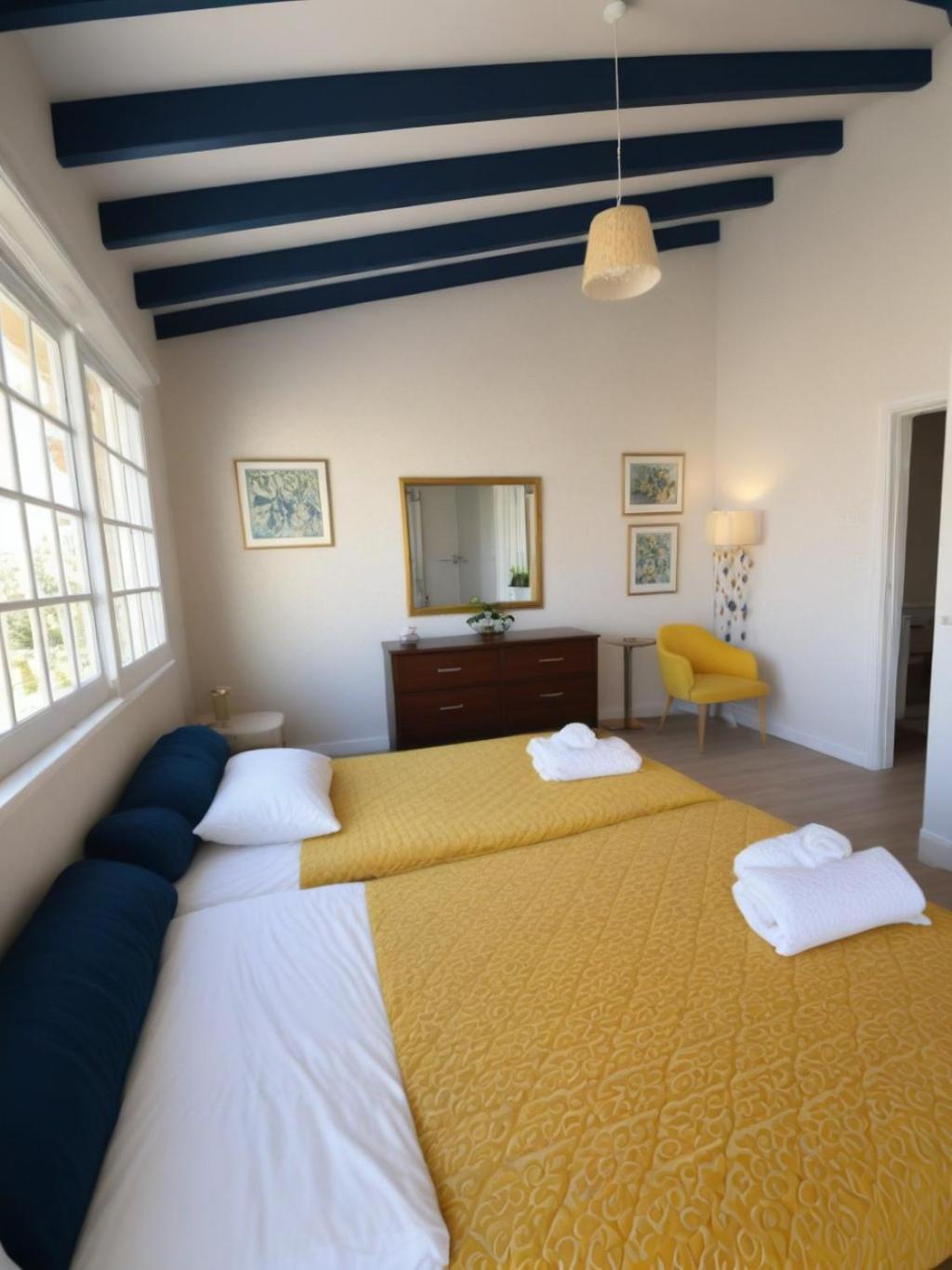 Ferienhaus Three Bedroom With Fireplace And Piano *